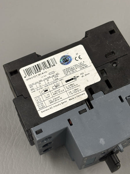 SIEMENS SIRIUS 3RV2121-4CA10 CIRCUIT BREAKER