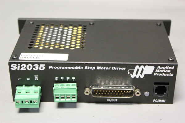 APPLIED MOTION PROGRAMMABLE STEP MOTOR DRIVER Si2035