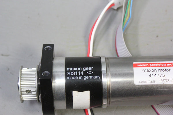 MAXON MOTOR WITH GEARHEAD & ENCODER 414775 & 203114