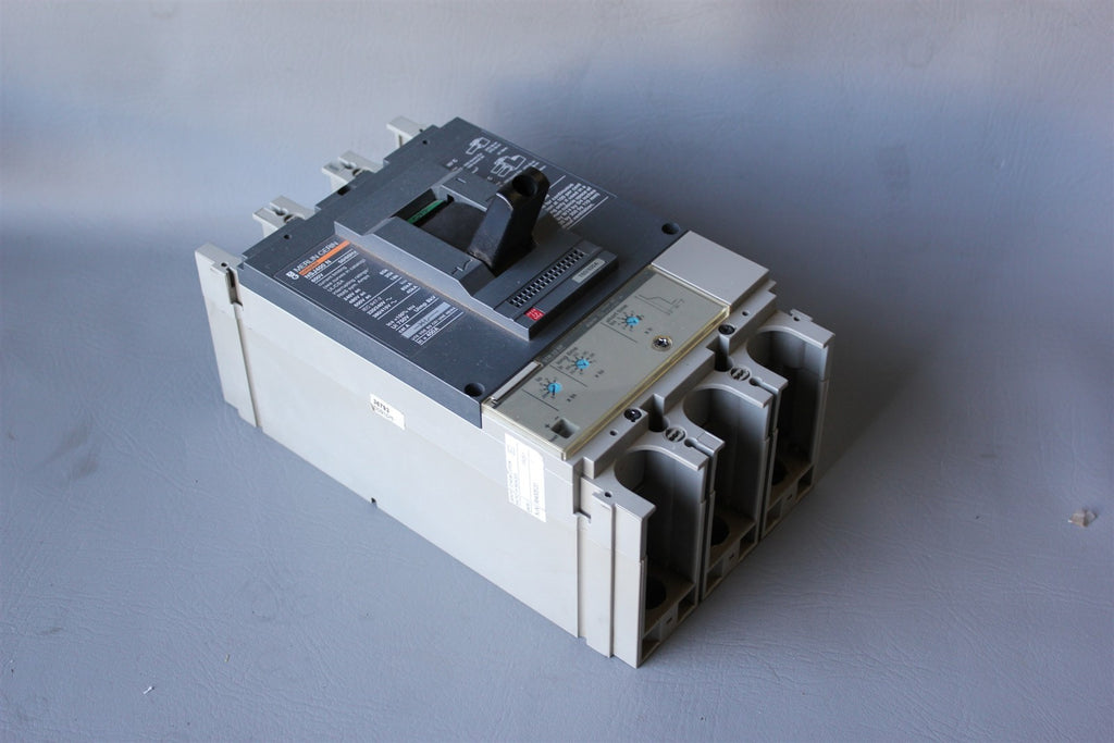 SCHNEIDER/MERLIN GERIN 400A CIRCUIT BREAKER WITH TRIP UNIT NSJ400 N