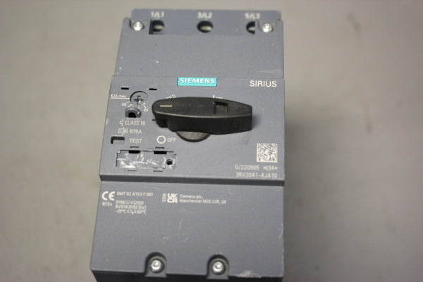 SIEMENS COMBINATION MOTOR STARTER  3RA2146AJ461AK