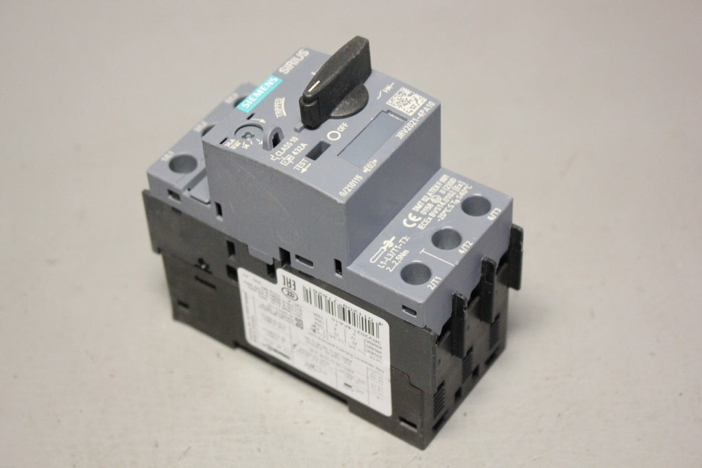 UNUSED SIEMENS SIRIUS CIRCUIT BREAKER 3RV2021-4PA10