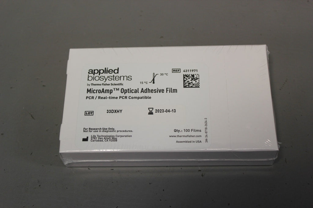 100 NEW APPLIED BIOSYSTEMS MICROAMP OPTICAL ADHESIVE FILM 4311971