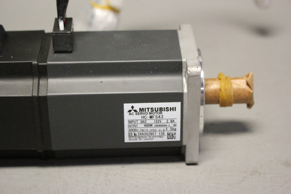 UNUSED MITSUBISHI AC SERVO MOTOR  HC-MFS43