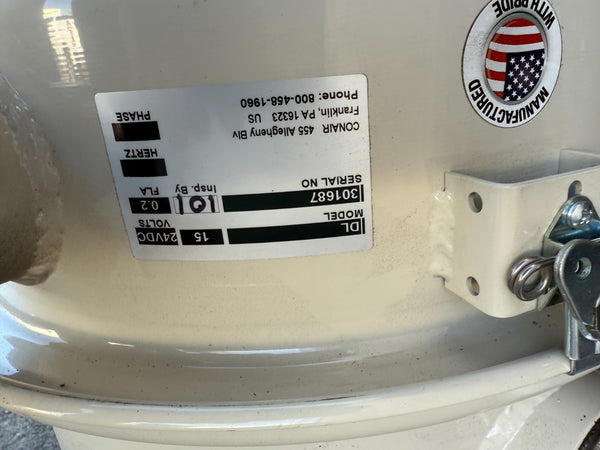 CONAIR  DL Series Material Feeder with UTB-24-D Terminal Box Hopper DL 15 Vacuum