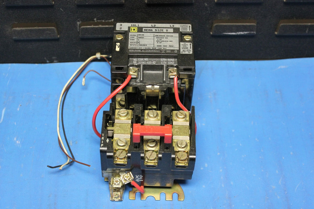 Square D 97211/86463 8536 SB02 Magnetic Motor Starter