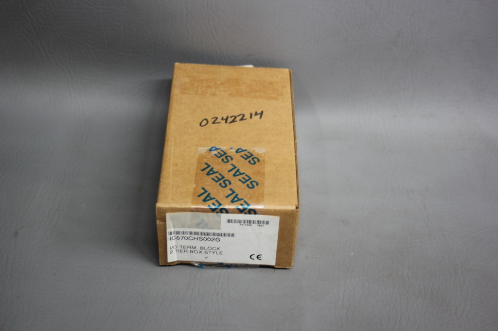 NEW GE FANUC PLC MODULE IC670CHS002G FACTORY SEALED IC670CHS002