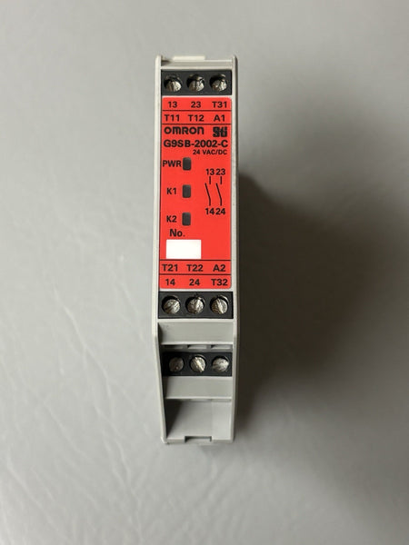 Omron G9SB-2002-C Safety Relay Unit 24 Vac/Vdc