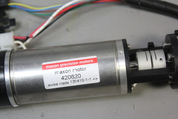 MAXON MOTOR WITH GEARHEAD & HEIDENHAIN ENCODER  420620 & ROQ 1025 512