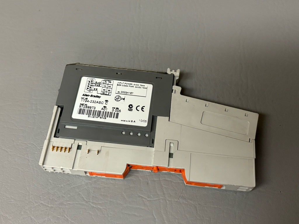 Allen Bradley 1734-232ASC Input Module With 1734-MB & 1734-RTB