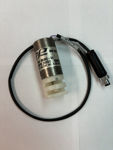 Cole Parmer 800 323-4340 Solenoid Valve 24VDC 20PSI