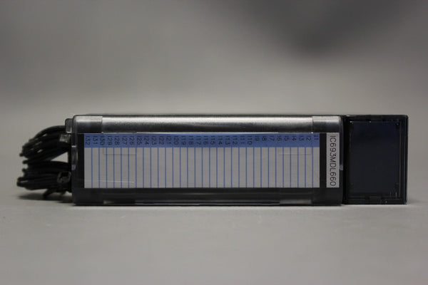 GE 	32PT DIGITAL LOGIC PLC MODULE IC693MDL660-BC