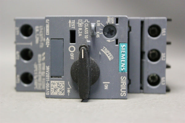 Unused SIEMENS SIRIUS CIRCUIT BREAKER 3RV2011-0GA10