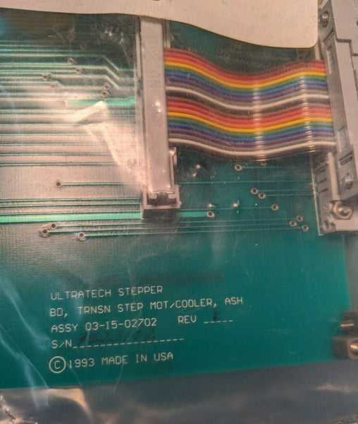 Ultratech Stepper BD TRNSN Stepper Motor/Cooler ash assembly 03-15-02702 Rev B