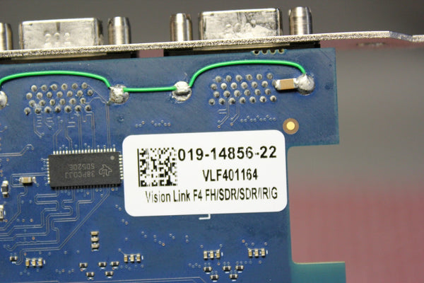 USED VISION LINK F4 CAMERA LINK 4 LANE PCIe FRAME GRABBER F4 FH/SDR/SDR/IR/G