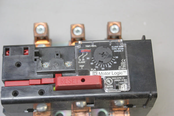 NEW SQUARE D  MOTORLOGIC SOLID STATE RELAY P/N: 9065SF320 f