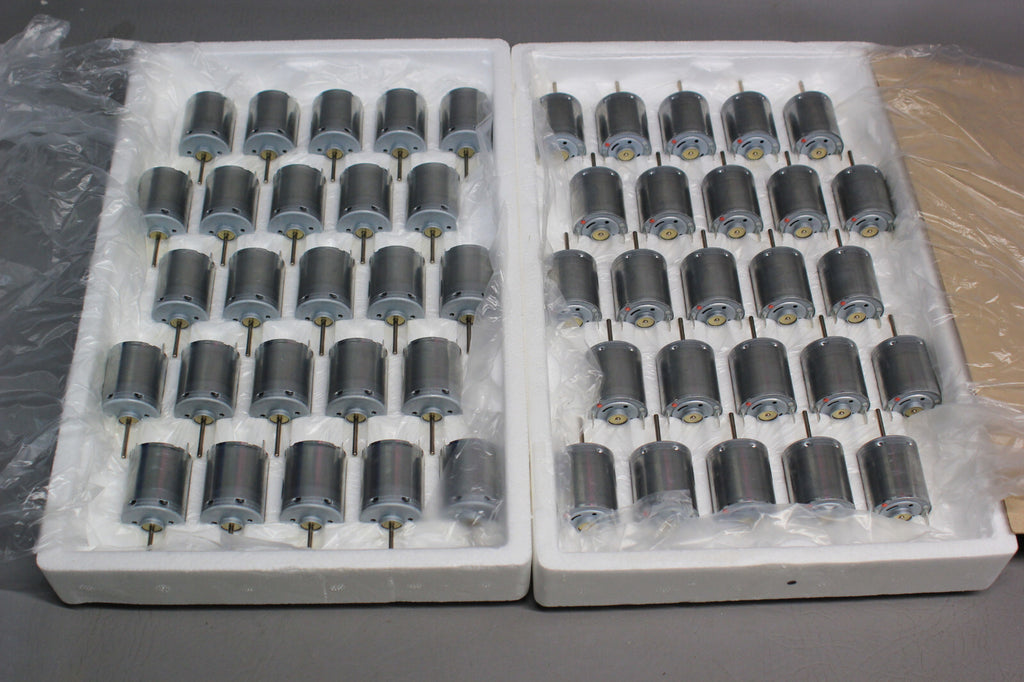 LOT OF 50 NEW MABUCHI MOTORS RS-365SH-16120