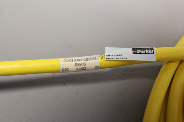 NEW PARKER SERVO MOTOR CABLE 71-018304-CB2963