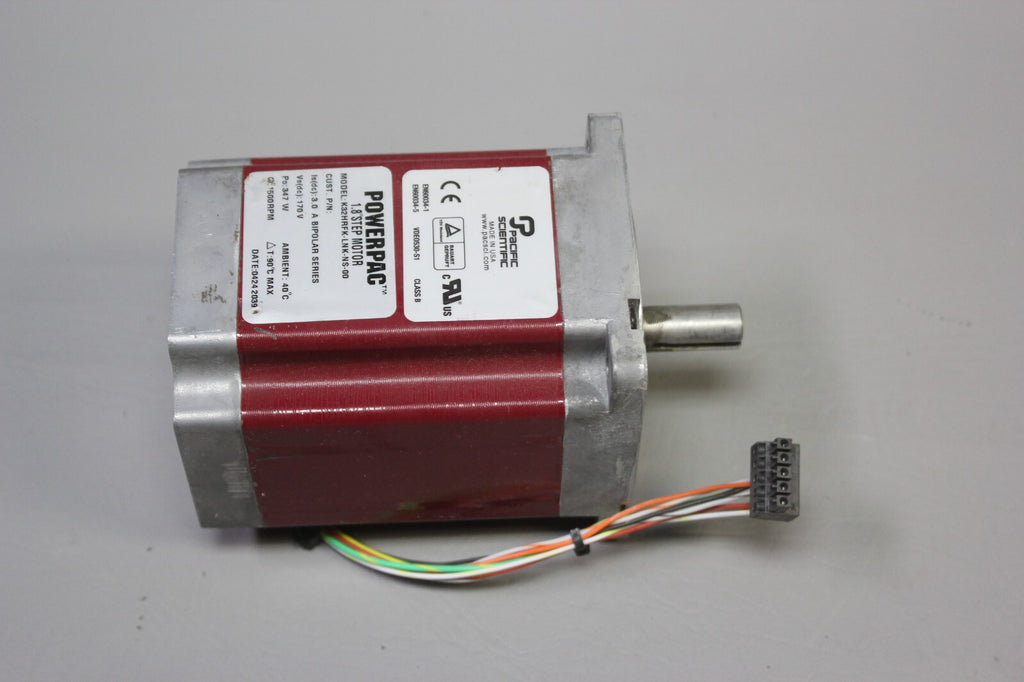 PACIFIC SCIENTIFIC  STEPPER MOTOR  P/N: K32HRFK-LNK-NS-00