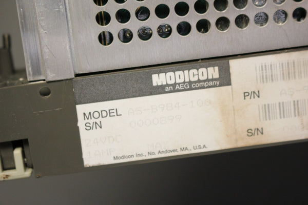 MODICON HIGH SPEED DISCRETE PLC MODULE AS-B984-100