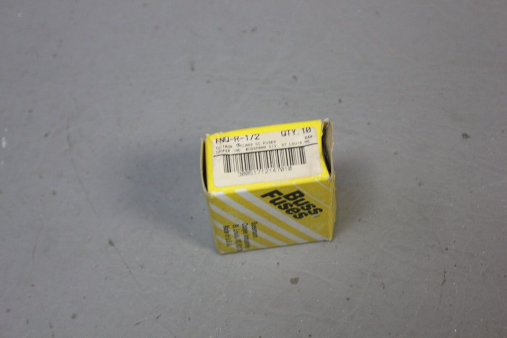 1 BOX OF 10 NEW BUSSMANN BUSS FNM-1 FUSES