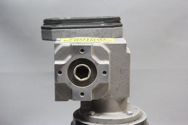 REXROTH RIGHT ANGLE GEAR REDUCER WITH BODINE MOTOR P/N: 3 842 516 621  42Y6BFPP