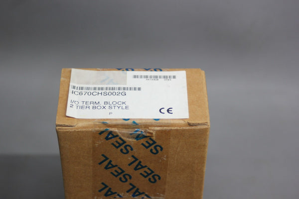 NEW GE FANUC PLC MODULE IC670CHS002G FACTORY SEALED IC670CHS002