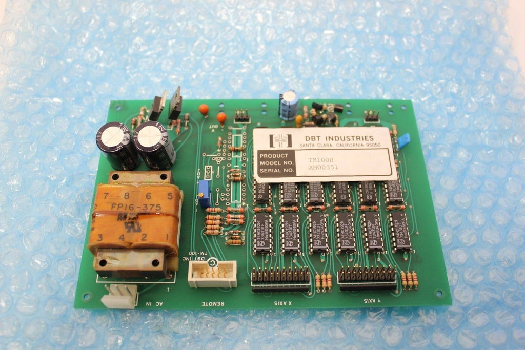 Dbt 2 Axis Control Board Tm100h