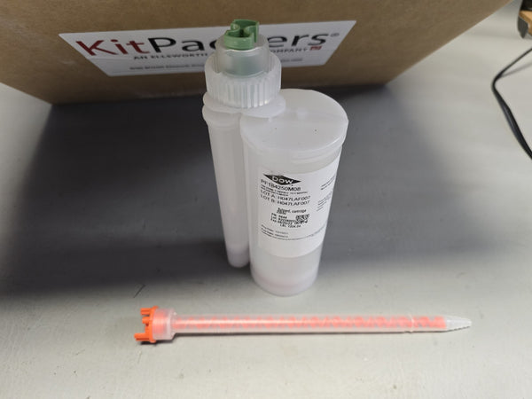 12 NEW DOW  184 250ML SILICONE ELASTOMER SYLGARD CARTRIDGES