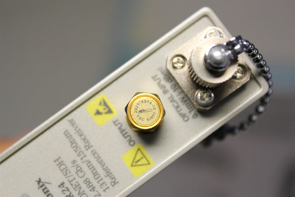 USED TEKTRONIX SONET/SDH REFERENCE RECEIVER W/CASE ORR24