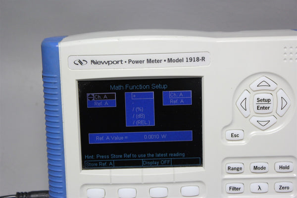NEWPORT OPTICAL POWER METER 1918-R #2