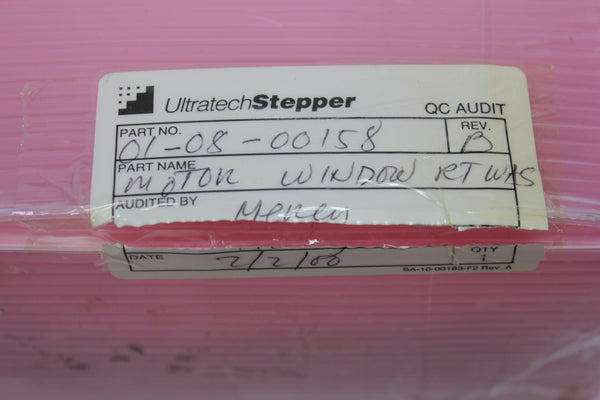 Ultratech Stepper Motor Window RS WAS 01-08-00158 RV B