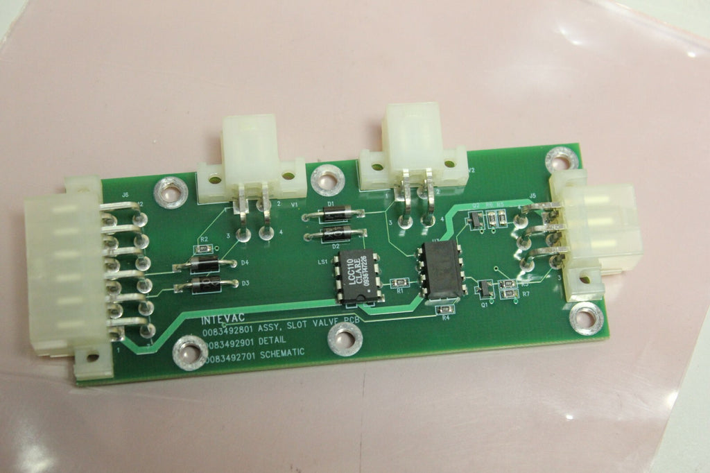 Intevac assy slot valve pcb 0083492801 0083492901 0083492701