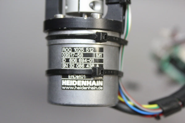 MAXON MOTOR WITH GEARHEAD & HEIDENHAIN ENCODER  420620 & ROQ 1025 512
