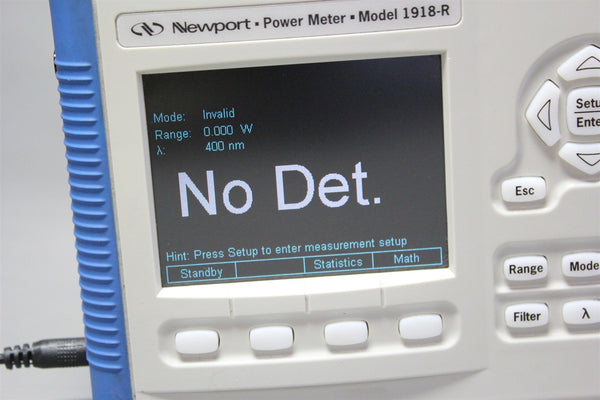 NEWPORT OPTICAL POWER METER 1918-R #1