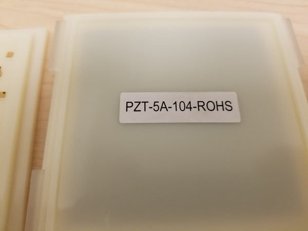 1 New Bpo Piezoelectric Piezo Transducer Crystal 5mhz PZT-5A-104-ROHS Gold