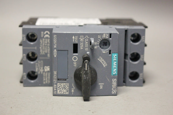 SIEMENS SIRIUS MANUAL MOTOR STARTER  3RV2021-4DA10
