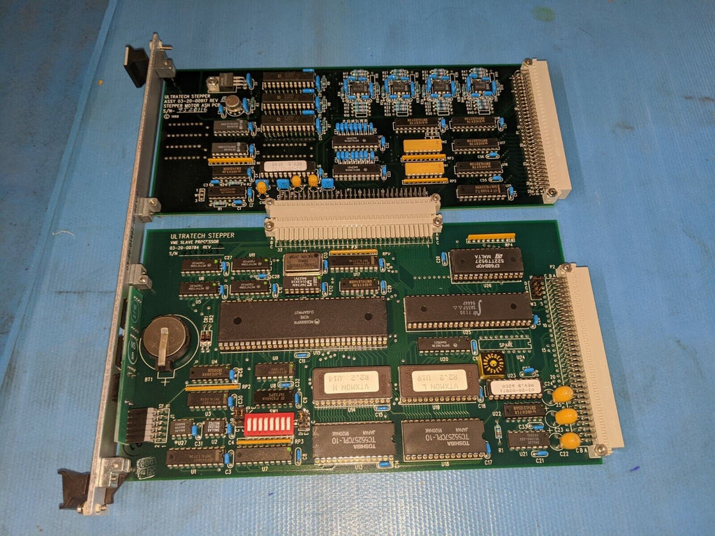 Ultratech Stepper Motor ASH PCB 03-20-00917 Rev B + VME Slave PCB 00784 Rev B