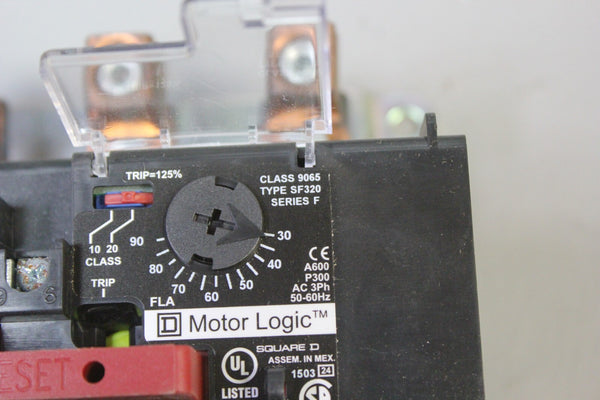 NEW SQUARE D  MOTORLOGIC SOLID STATE RELAY P/N: 9065SF320 f