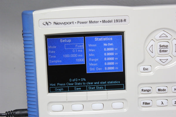 NEWPORT OPTICAL POWER METER 1918-R #1