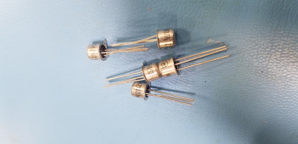 5 Unused Motorola 2N2907A Transistor