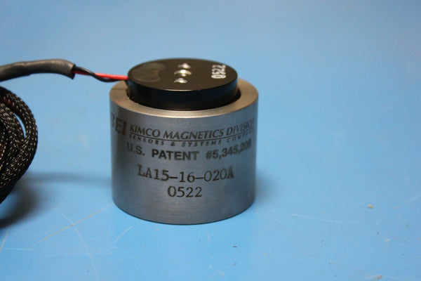 Kimco Magnetics Cylindrical Frameless Linear Voice Coil Actuator LA15-16-020A