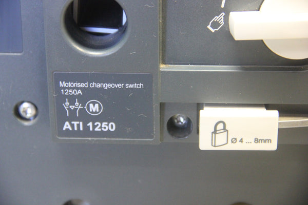 ATI 1250A MOTORISED CHANGEOVER SWITCH ATI 1250