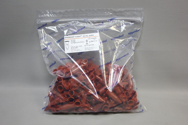 100- EPPENDORF TUBES PCR CLEAN CENTRIFUGATION 25000 5.0 ML AMBER 0030119452