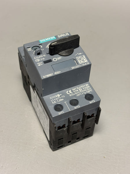 SIEMENS MOTOR PROTECTOR/STARTER 3RV2011-1AA10