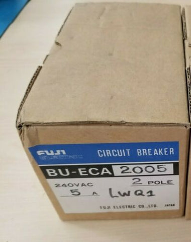 NEW FUJI BU-ECA2005 5A CIRCUIT BREAKER