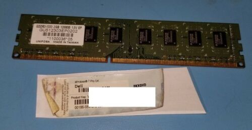 1x2GB DDR3-1333 Elpida with Windows 7 PRO OA License Key