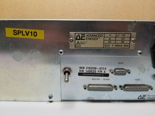 Advanced Energy Sparc-le V Pulsing Power Supply 3152330-013 A