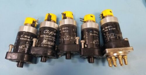 (5) Clippard Electronic Valves R481