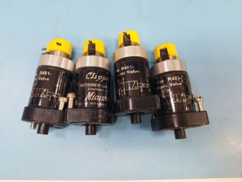 (4) Clippard Electronic Valves R481